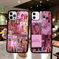 mean girls burn book phone case silicone pctpu case for iphone 11 12 13 pro max 8 7 6 plus x se xr hard fundas