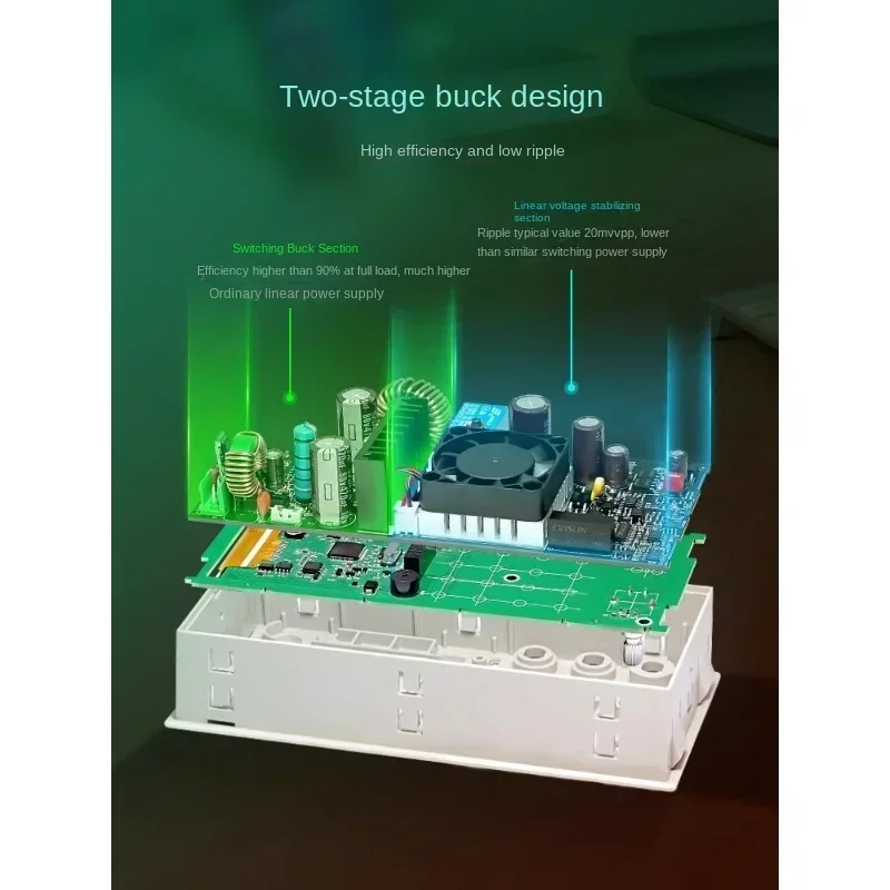 RD6006P высокоточный источник питания с регулировкой напряжения Ruideng электролиз