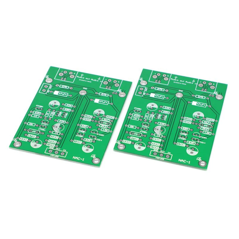 

2PCS channel NAC-1 Single-ended class A Preamp PCB Base on Naim NAC42 Preamplifier circuit