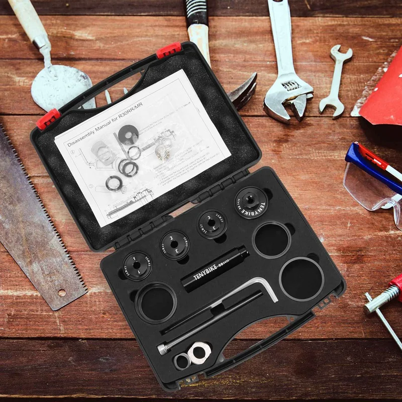 

Bb Install And Remove Tool Set Bb86 Bb90 Bb91 Bb92 Bb30 Bb30a Press-In Bb Mounting And Removal Tool Set