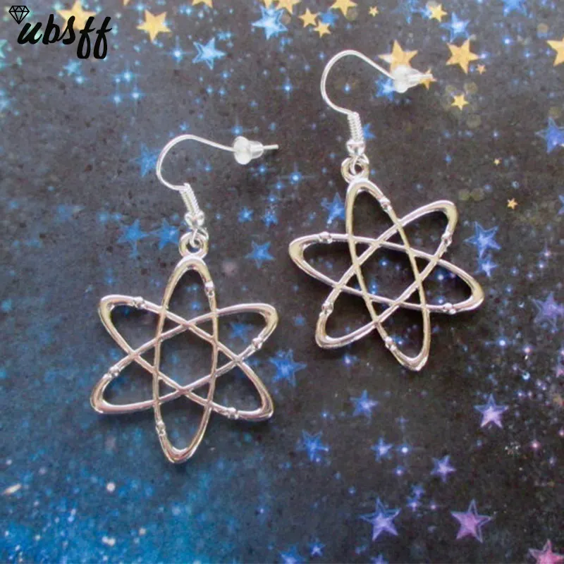 

Biochemical Microscope Molecular Gene Dna Scientist Teacher'S Day Gift Creative Science Earrings