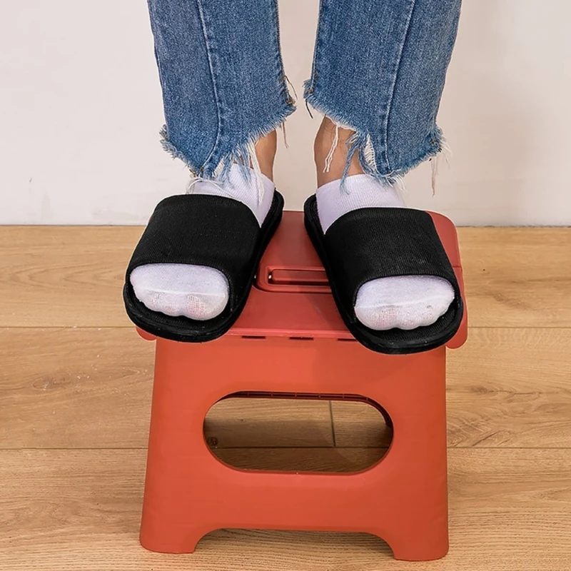 Портативный пластиковый складной табурет многоцелевой детский