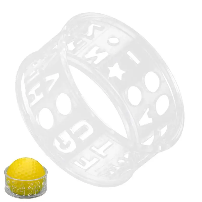 Marker Clear Golf Ball Marking Template Unique Letter Golf Ball Liner Line Marker Template Drawing Mark Alignment