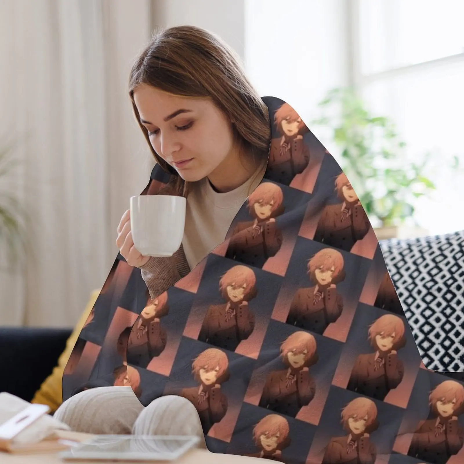 Одеяло Goro akechi декоративные диваны для волос роскошные теплые одеяла