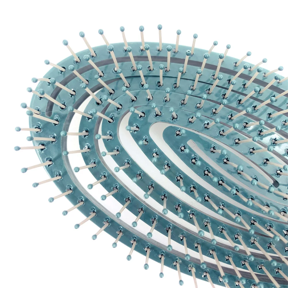 Расслабляющая эластичная Массажная расческа портативная щетка для волос головы