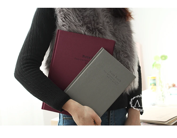 A5 A4 Classic Simple Hardcopy Notebook Business Retro Large Filofax Handbook |