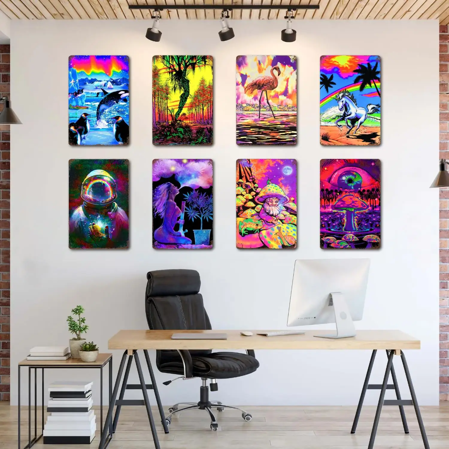 

Черсветильник лые Плакаты для комнаты, металлические знаки, металлические плакаты, украшения для бара, паба, клуба