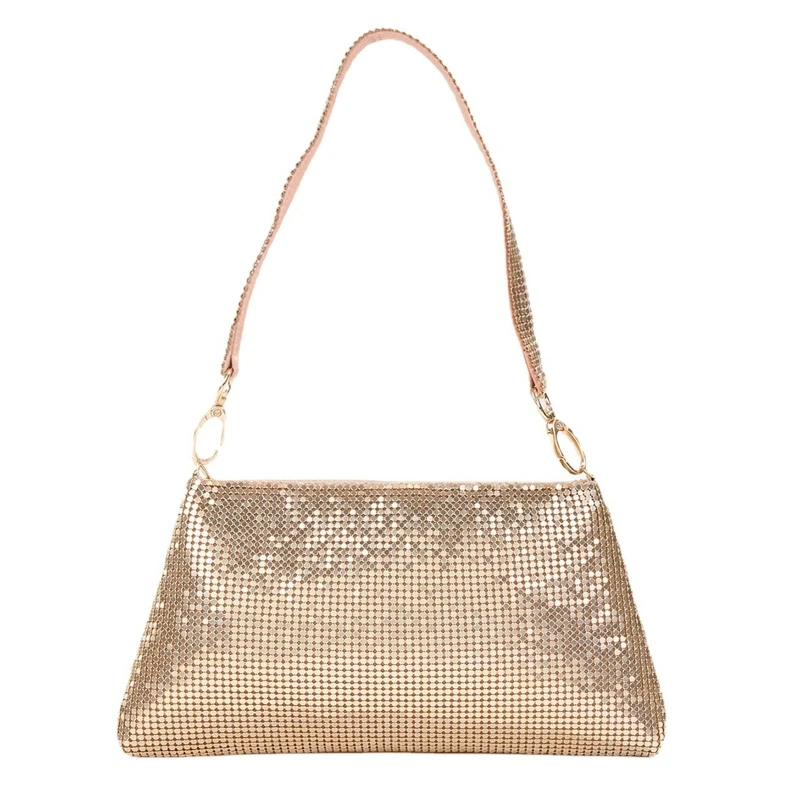 

Exquisite Shiny Rhinestone Evening Bag Clutch Purses Underarm Shoulder Bag Handbag for Party Club Wedding