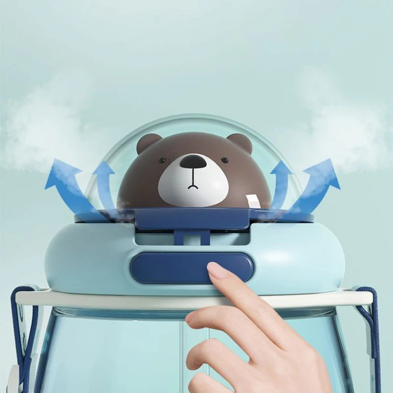 Чашка из тритана 650 мл милый мультяшный чайник спортивный кувшин для напитков