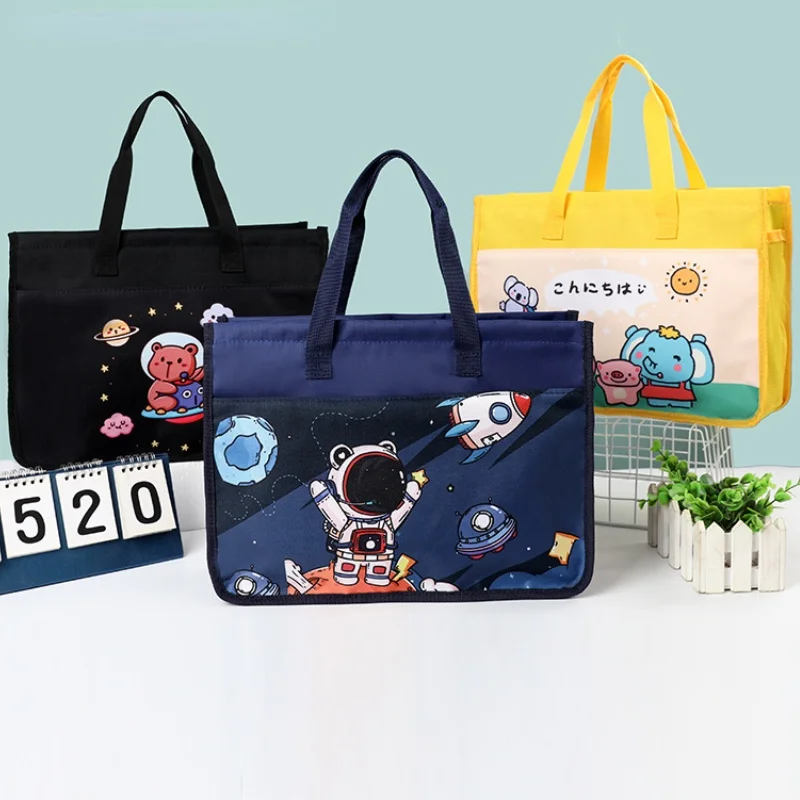Primary Girl Boy Students Cute Cartoon Dinosaur Unicorn Tutorial Bags New Children Fashion Large Capacity Handbag Drop Shipping