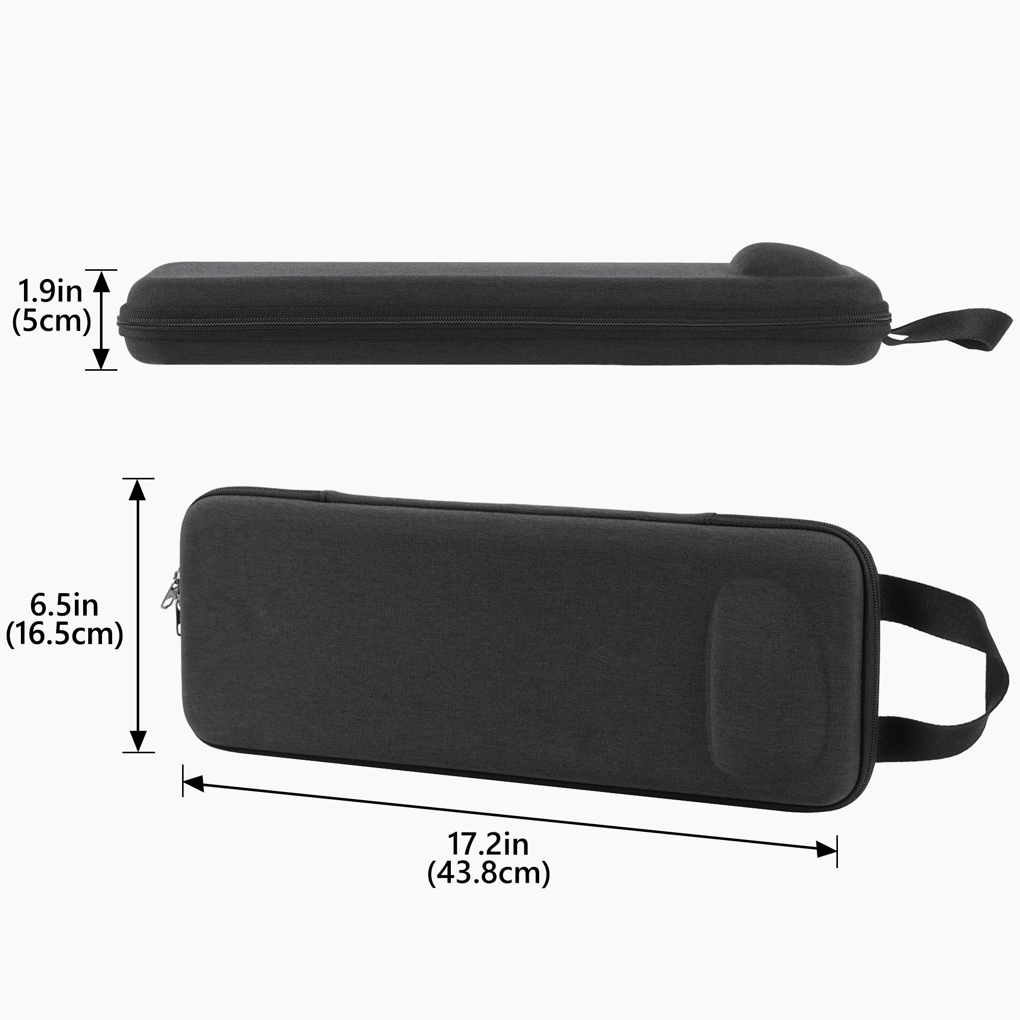 Фото Жесткий дорожный чехол Geekria для клавиатуры, совместимый с Logitech MX Keys Mini + MX Master 4/3S, сумка для клавиатуры и мыши. №4