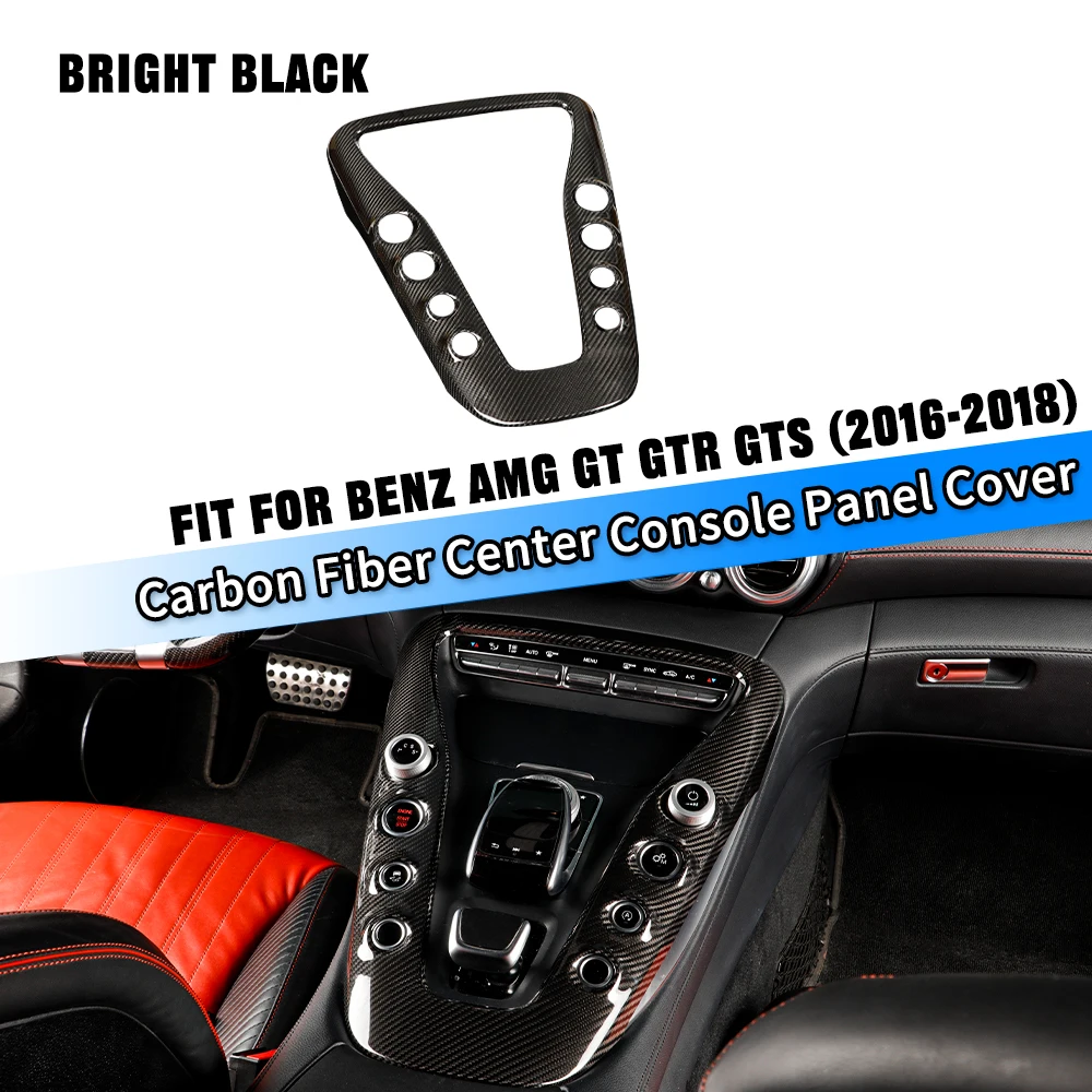 Чехол из сухого углеродного волокна для Benz AMG GT GTR GTS (2016-2018) панель переключения