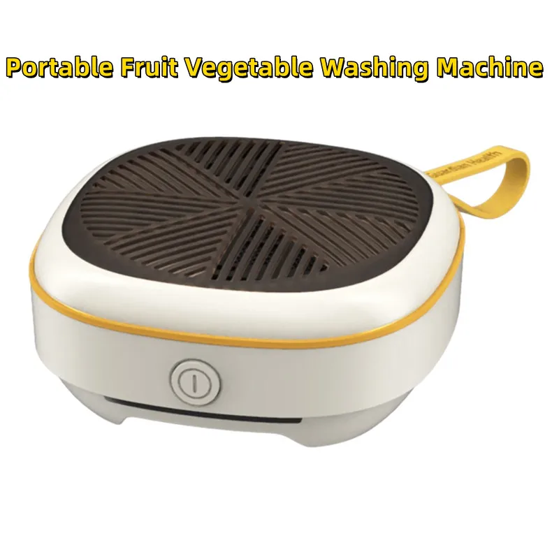 HOT Portable Fruit Vegetable Washing Machine Remove Reside Purifier Rechargable Household Waterproof werful Removal Of Residues