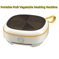 hot portable fruit vegetable washing machine remove reside purifier rechargable household waterproof werful removal of residues