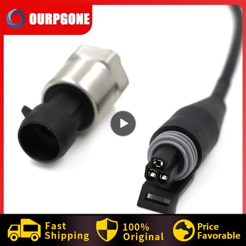 

Universal Pressure Sensor Transmitter Transducer Sender Pressure 1/8" NPT -14.5-30 psi Steel For Oil Fuel Air Water Vacuum NEW
