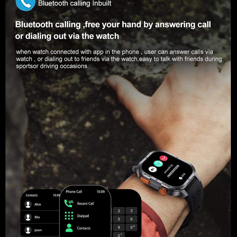 Смарт-часы для мужчин спортивные часы с пульсометром DIY циферблат 410*502 AMOLED-экран