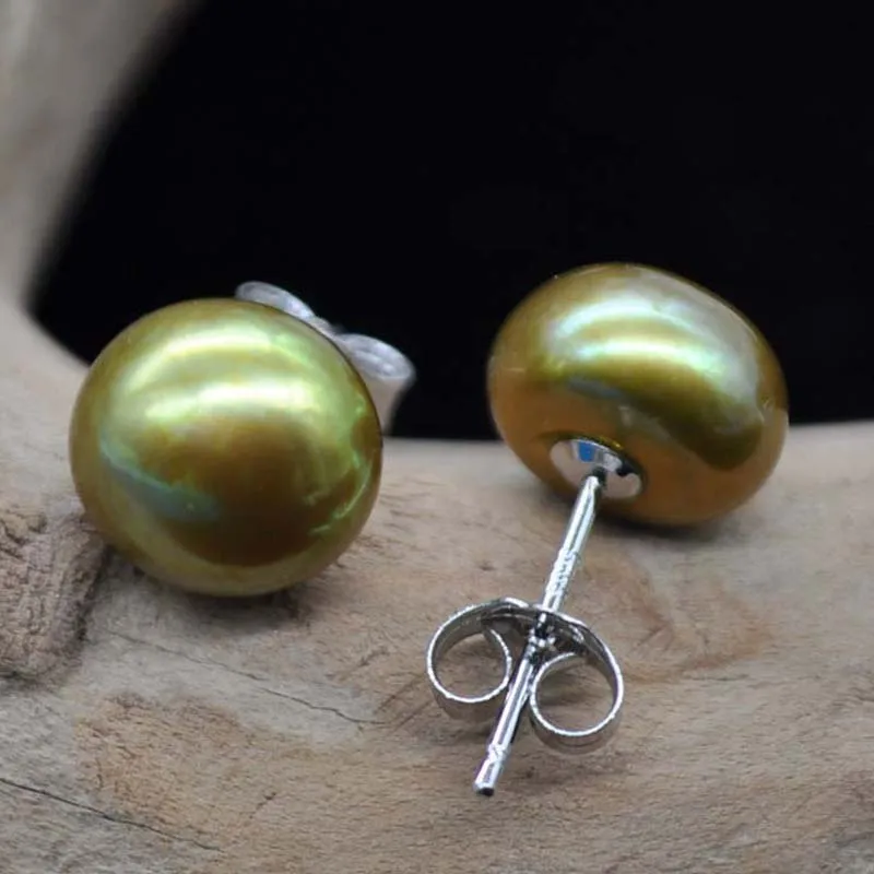 Женские серьги-гвоздики с натуральным жемчугом 60 пар | Украшения и аксессуары