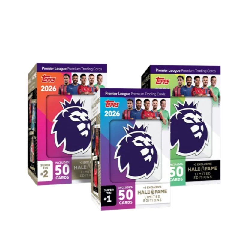 Коллекционные футбольные карточки Topps EPL Premier League: Дебютное издание с Эрлингом Халландом, Уэйном Руни, Коулом Палмером (art.: 3920db02692d2) - 3920db02692d2