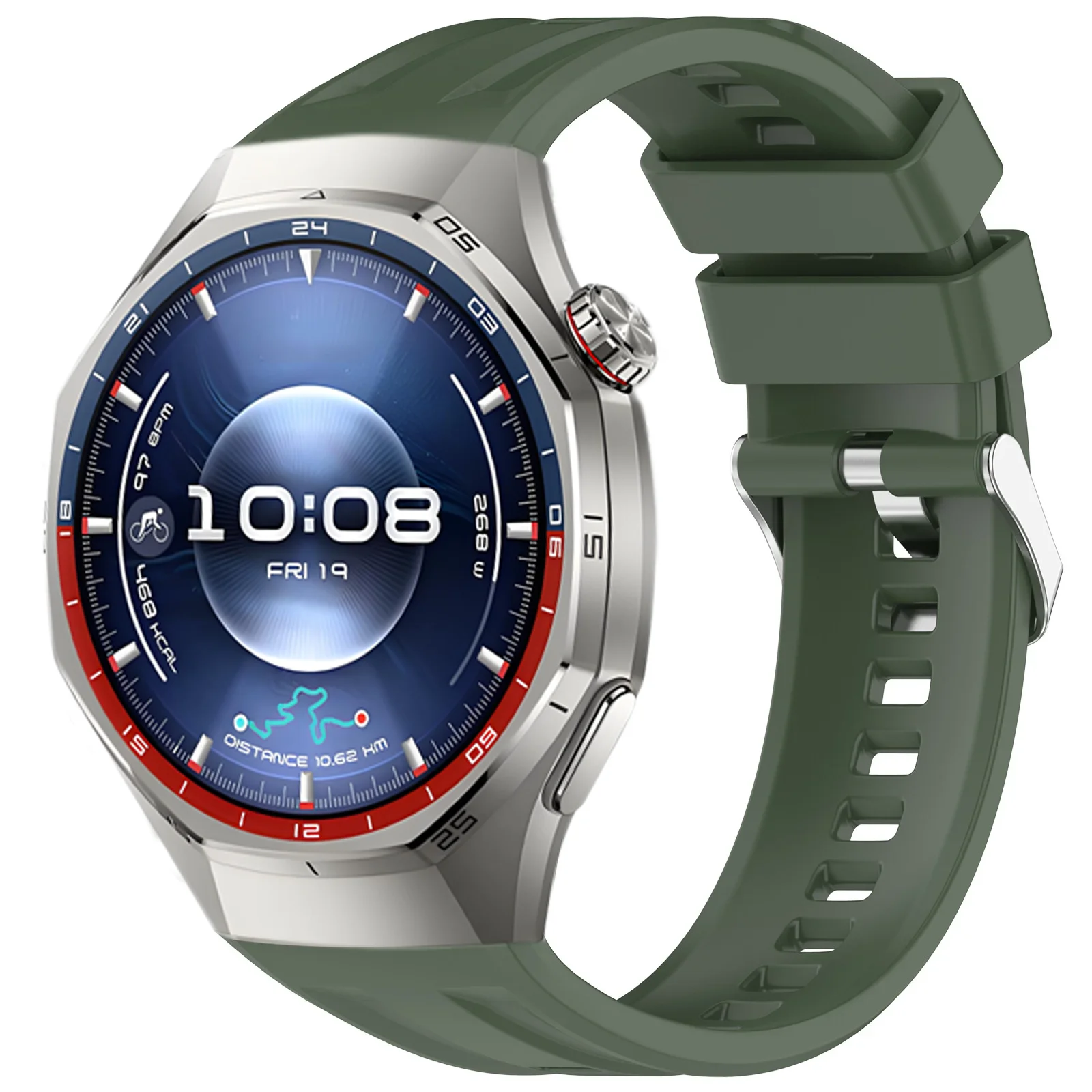 Фото Оригинальный силиконовый ремешок для Huawei Watch GT6 Pro 46 мм, спортивный браслет, сменный ремешок для Huawei Watch GT6 Pro №2