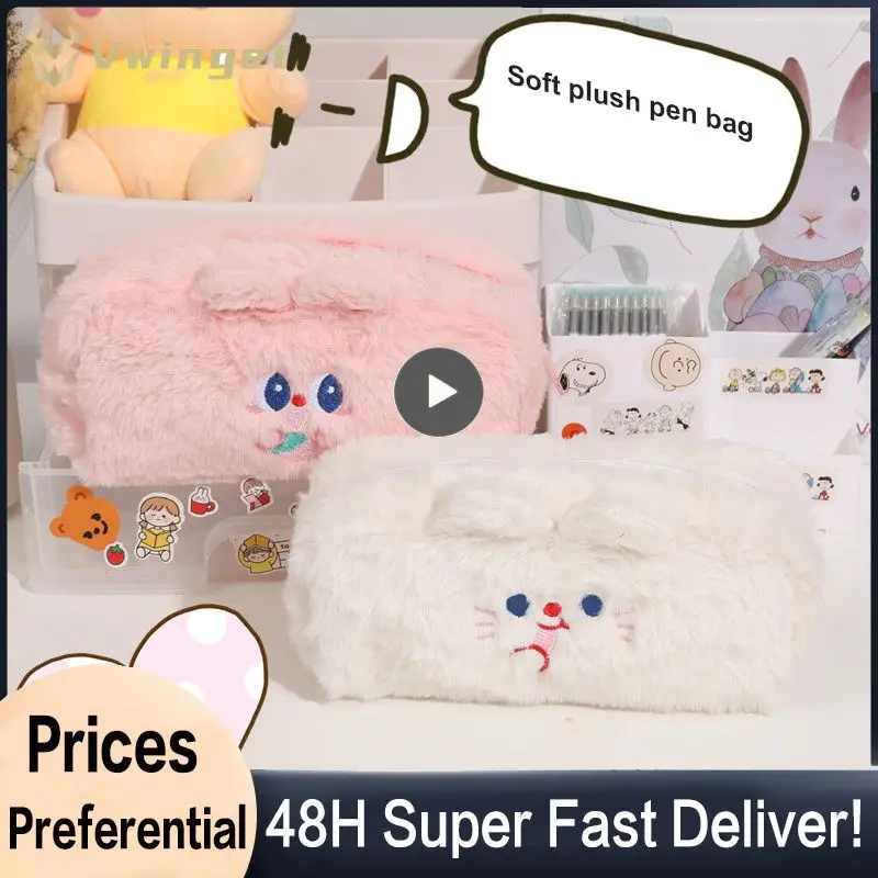 Makeup Penbox Bag Cartoon Lovable Clutch Handbag Students Supplies Pencil Case