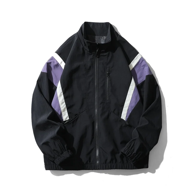 

Men's Lightweight Jackets Oversized Outdoor Coat Male Spring Casual Varsity Coat Running High Quality Man Fashion Windbreaker