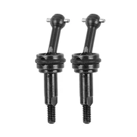 2pcs metal universal drive joint for wltoys 128 rc car k969 k989 k999 p929 4wd short course drift off road rally upgrade parts