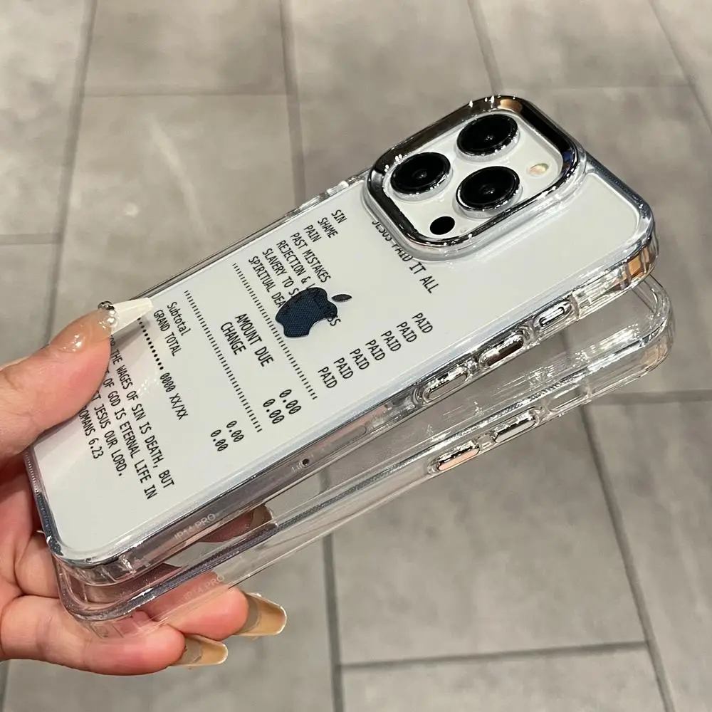 Фото Чехол для телефона с христианской символикой Иисуса для iPhone 17 16 15 14 13 12 11 Pro Max Mini 7 8 Plus 17E, противоударный, мягкий чехол-футляр №2
