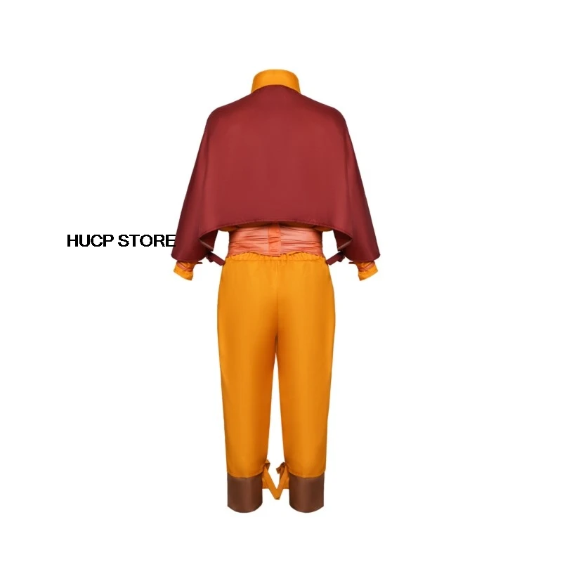 Аватар Последний Aang косплей костюм детский комбинезон наряды Хэллоуин