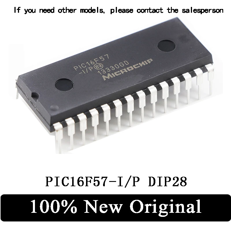 PIC16F72 PIC16F76 PIC16F722A PIC16F723 PIC16F737 PIC16F767 PIC16F870 PIC16F872 DIP-28 8-bit MCU IC Chip Stock, 10 шт.