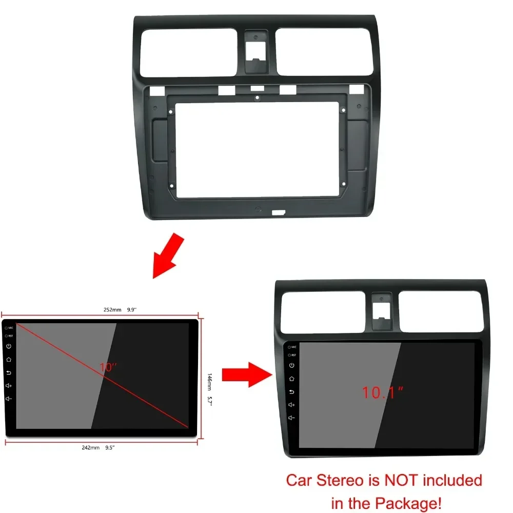 Комплект для установки автомобильной стереосистемы Suzuki Swift 2008-2010 панель
