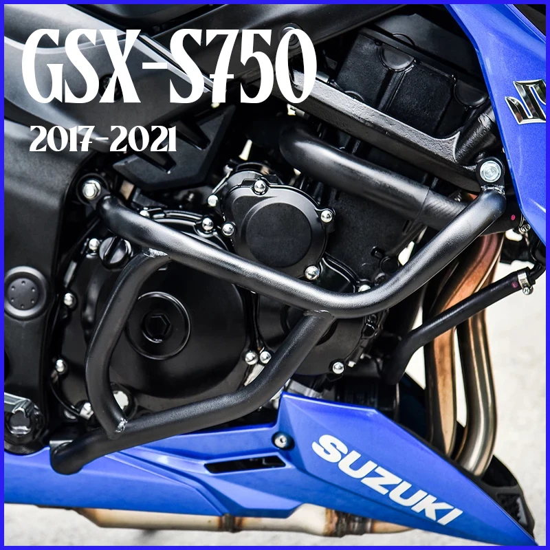 

MTKRACING For SUZUKI GSXS GSX-S 750 GSX-S750 2017 2019 2020 2021 Motorcycle Bumper Engine Guard Crash Bar Body Frame Protector