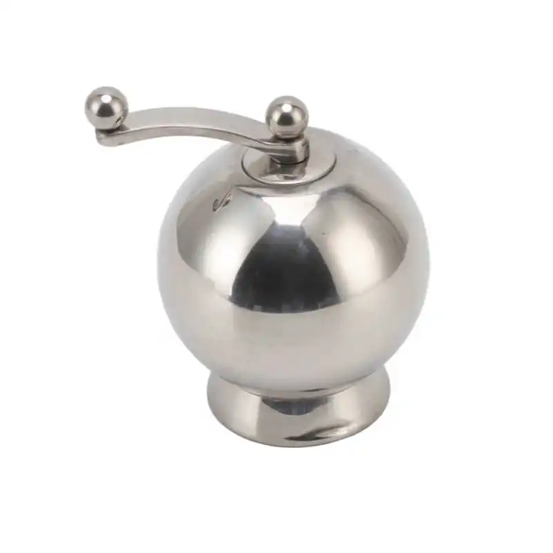 

Мельница для перца с длинным швом из нержавеющей стали 304, круглая мельница для специй с ручным швом для домашней кухни, Лидер продаж