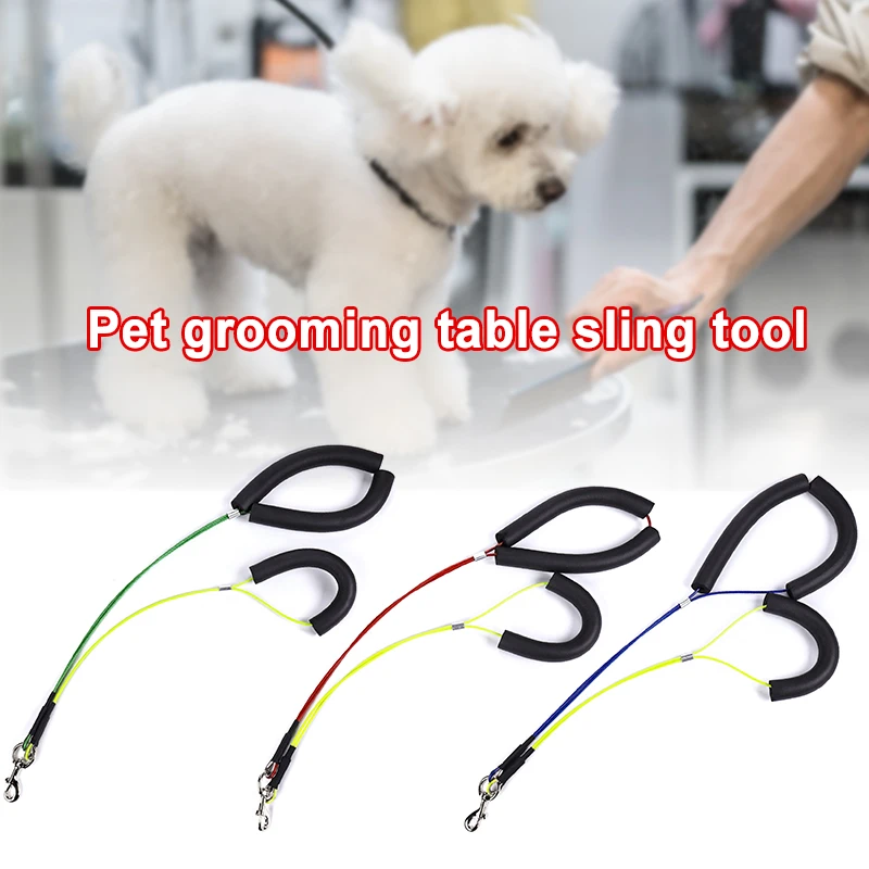 

Pet Grooming Harness Neck And Haunch Holder Set For Medium & Small Pet