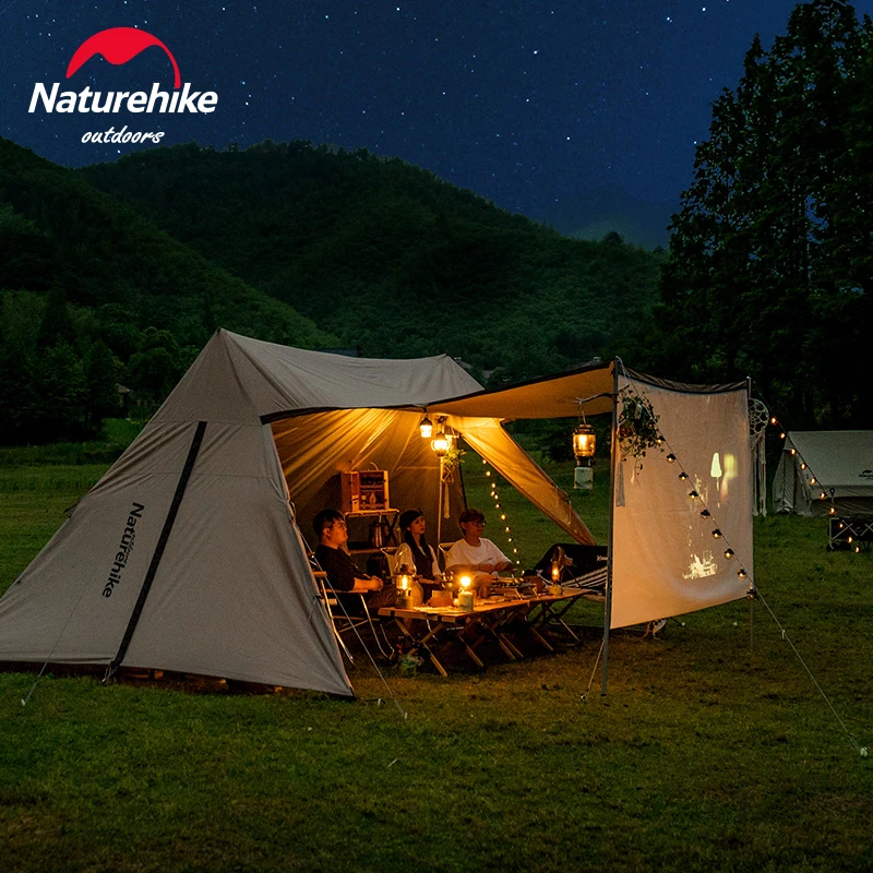 

Naturehike Canopy UPF50+ Outdoor Cinema Garden Family Beach Sunshade Sun Shelter Glamping Large Awning Waterproof Camping Tent