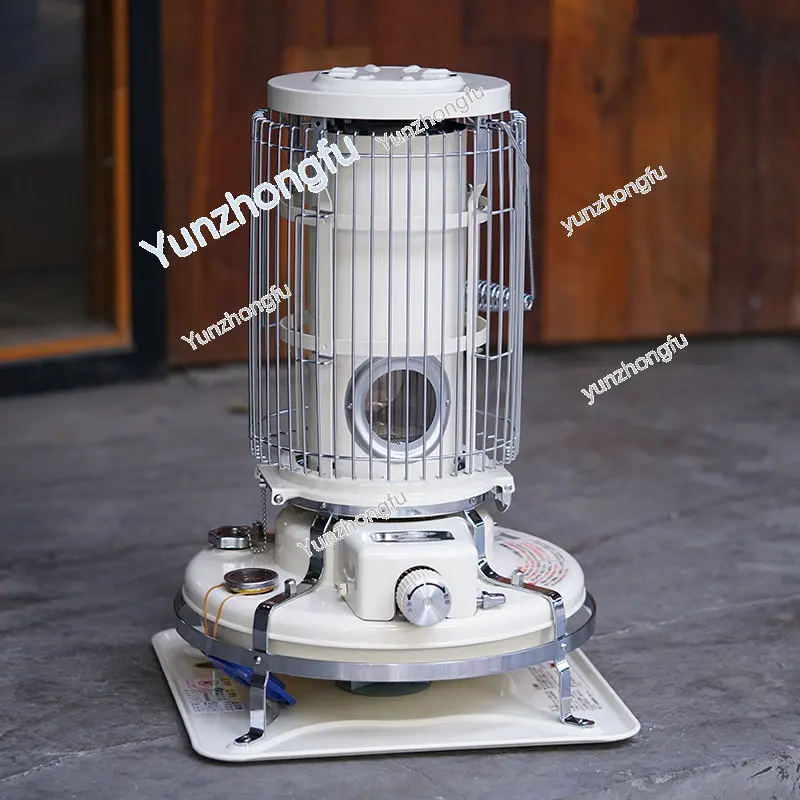 

Household Heating Stove Outdoors Convenient Heater Blue Flame Kerosene Stove Heating Stove Double Layer Bottom Mat
