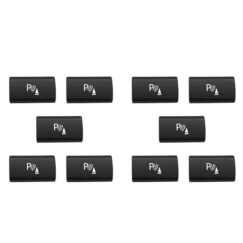 

10X Parking Radar Sensor Switch Button Cover For BMW X5 E70 2006-13 X6 E71 2008-14