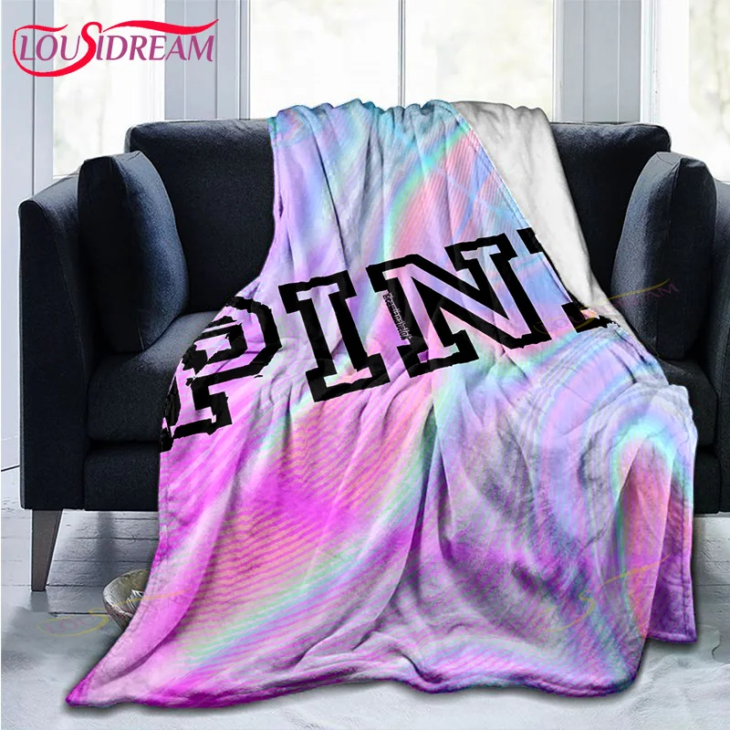 Роскошное розовое одеяло VV-Victorias S-Secrets мягкое удобное постельное белье