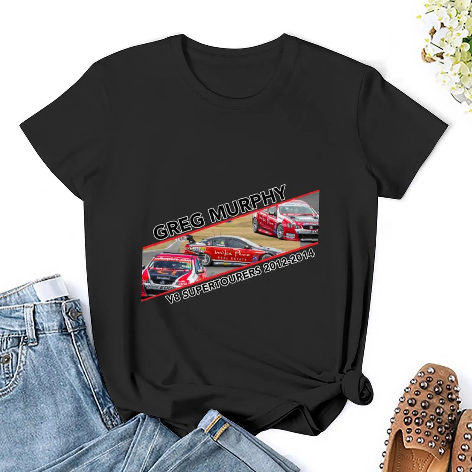 Футболка с принтом Грега Мерфи V8 футболка рисунком женская одежда