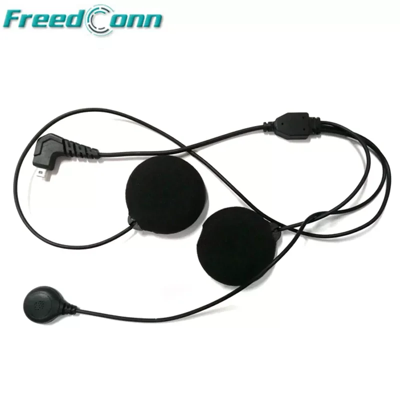 

FreedConn T-COMVB TCOM-SC, мягкий проводной микрофон и динамик для мотоциклетного шлема, Bluetooth