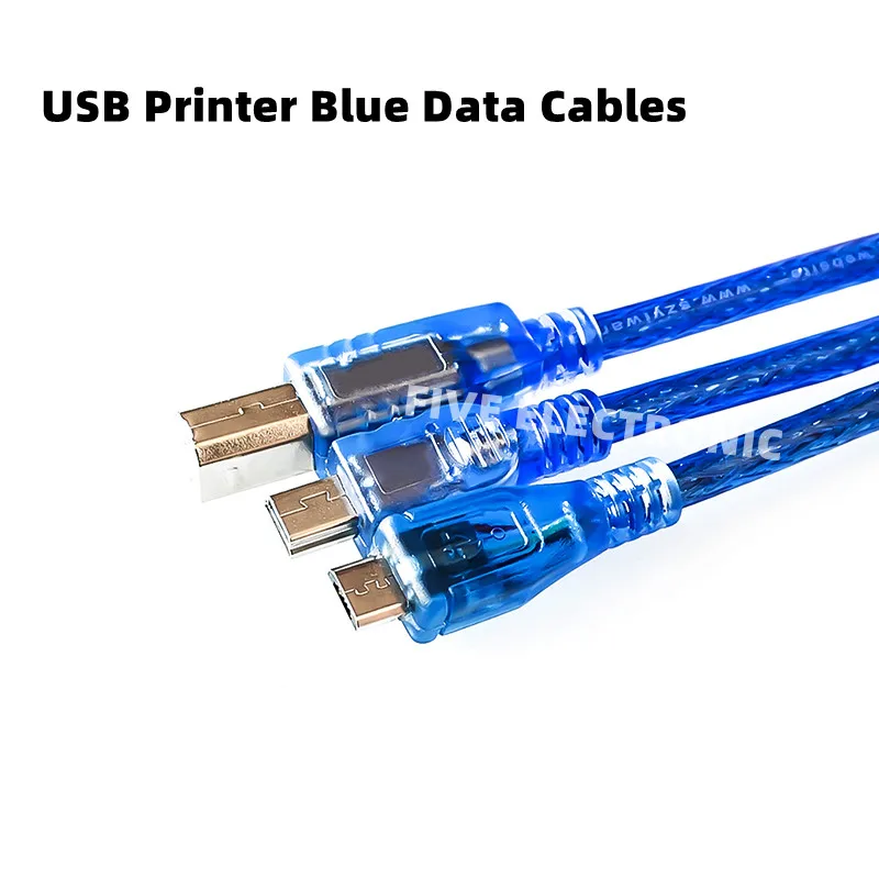 Фото USB-кабель для принтера Aarduno 2560 UNO/Mini Nano/Micro DUE/USB, 30 см/50 см/100 см №1