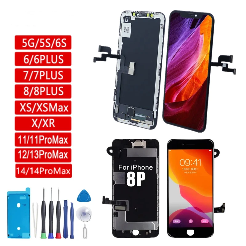 INCELL ЖК-дисплей с сенсорным экраном дигитайзер в сборе для iPhone XS Max замена X XR 11