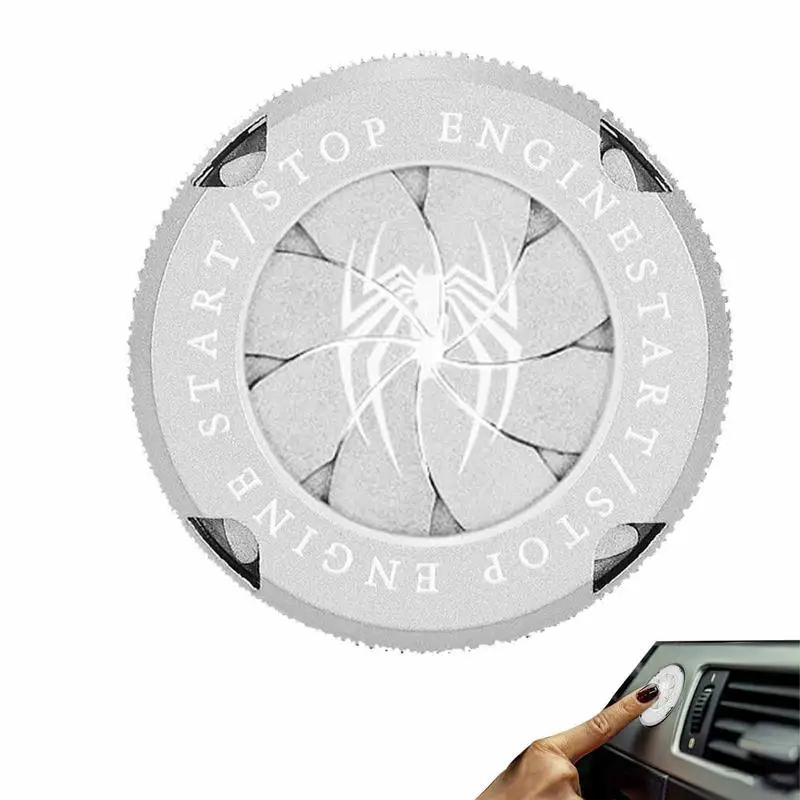 

Engine Start Button Cover Rotary Ignition Covers Caps For Car Universal Car Interior Protective Switch Button Cover Anime