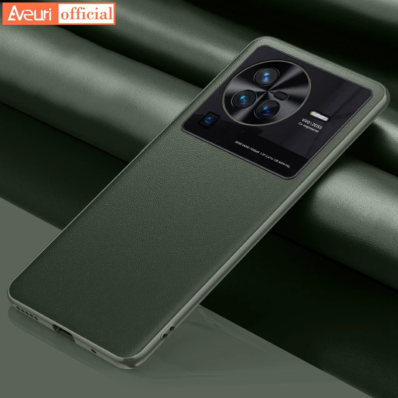 

Luxury PU Leather Case For Vivo X80 Pro 5G Cover Silicone Metal Lens Full Protection Phone Case For Vivo X80 Pro X80Pro Coque