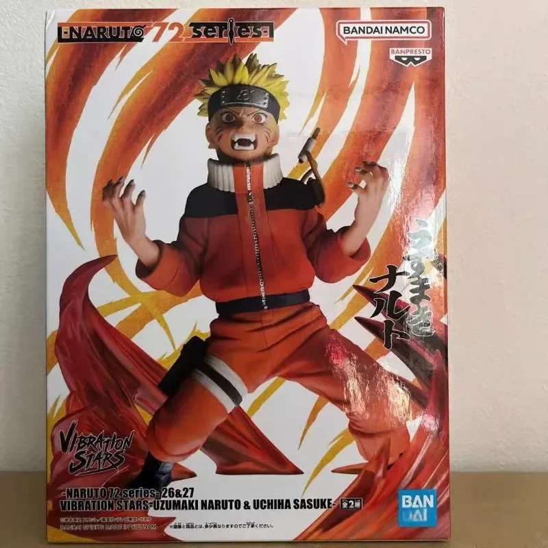Фото В наличии: Оригинальная фигурка Banpresto Naruto 72 Series VS Uzumaki Naruto Uchiha Sasuke, модель аниме-персонажа, игрушка №1