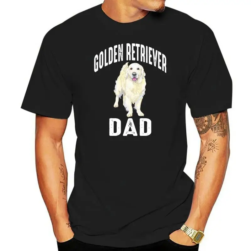 

Golden Retriever Dad Men Cotton T-shirt