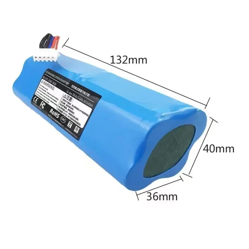 Оригинальная замена 14 4 В 12800 мАч для Ecovacs Deebot Ozmo T8 + DLX11-54 литий-ионный аккумулятор