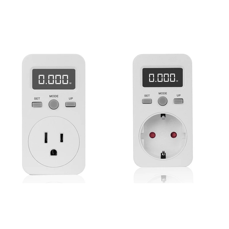 

Цифровой измеритель электроэнергии, ваттметр с ЖК-дисплеем, измеритель электроэнергии, измерительная розетка 230 в 16 А