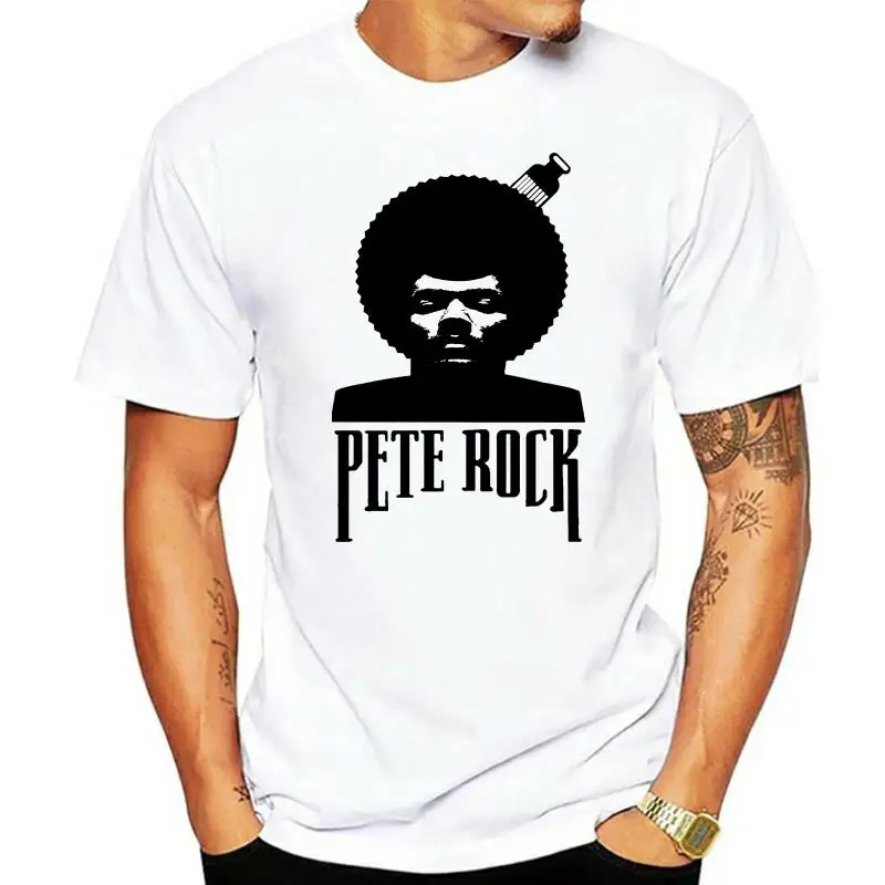 

PETE ROCK T-SHIRT DJ PREMIER RAP HIP-HOP RARETops wholesale Tee custom Environtal printed Tshirt cheap wholesale
