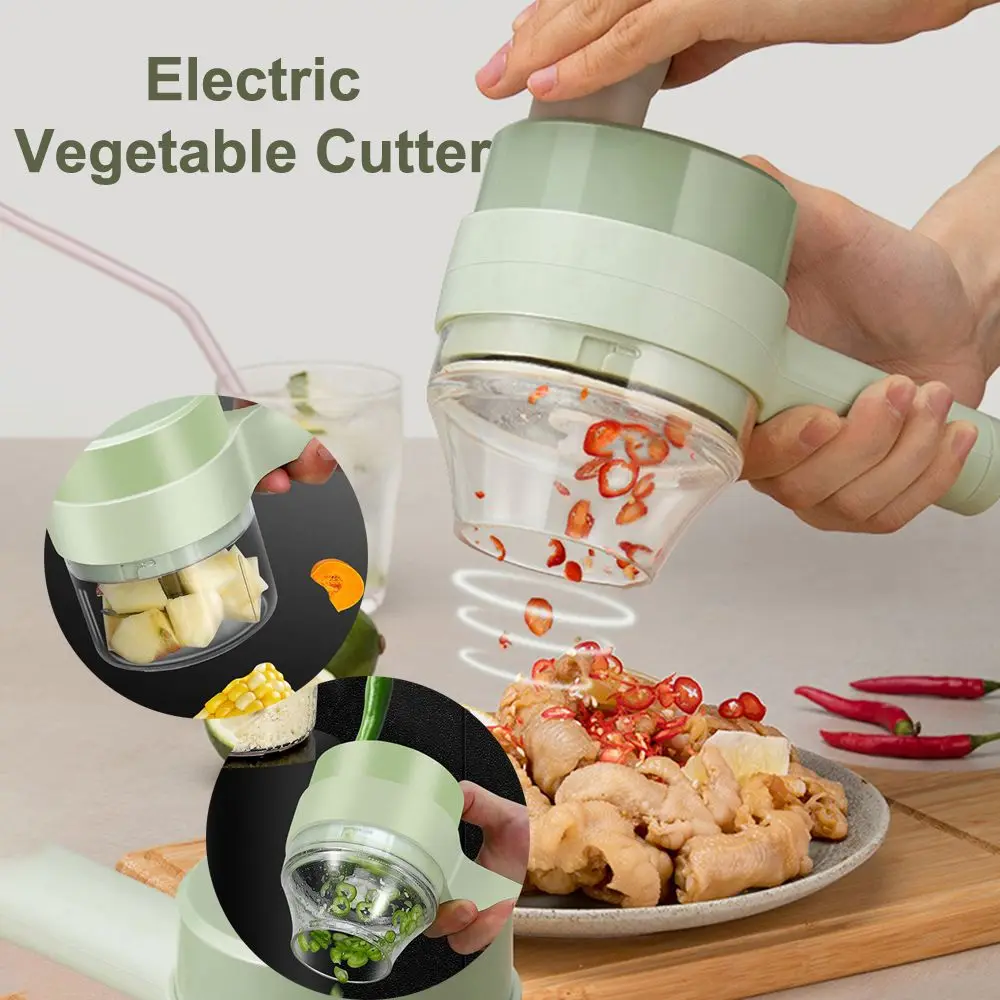 

Мясорубка Дробилка для орехов фруктов лука беспроводной измельчитель для овощей 2 в 1 электрическая овощерезка набор комбайн