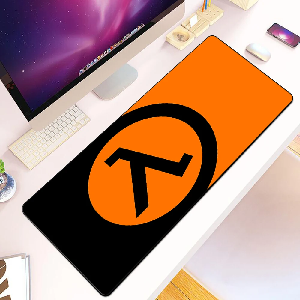 

Gamer Half Life Large Mousepad HD Printing Computer Gamers Locking Edge Non-slip Mouse Pad XXL90x40cm Keyboard PC Desk Pad